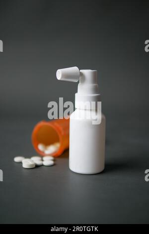 Audispray, ear hygiene product box and spray Stock Photo - Alamy