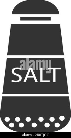 Salt icon clipart design template isolated illustration Stock Vector