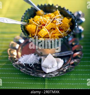 Pineapple curry Stock Photo