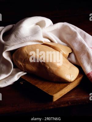 Raw foie gras Stock Photo