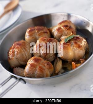 Cooked paupiettes Stock Photo