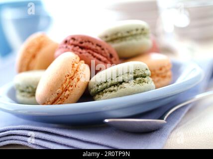 Macaroons Stock Photo