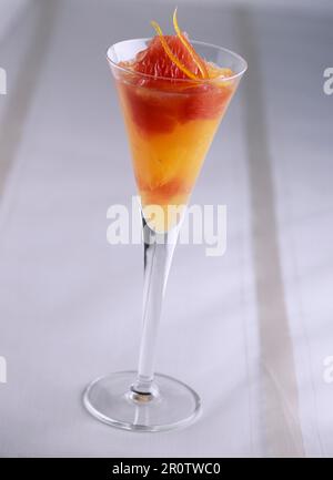 Grapefruit and orange juice Stock Photo