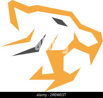 Tiger logo icon design illustration Stock Vector
