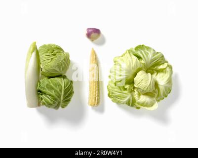 '''Bio'' written with vegetables' Stock Photo