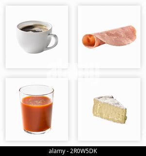 Salty breakfast Stock Photo