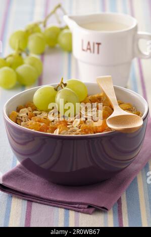 English muesli Stock Photo