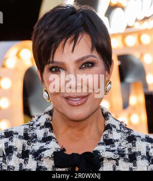 Kris Jenner arrives at the Chanel Cruise 2023/2024 Fashion Show on Tuesday,  May 9, 2023, at Paramount Studios in Los Angeles. (Photo by Willy  Sanjuan/Invision/AP Stock Photo - Alamy