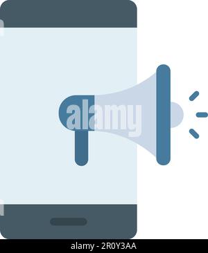 Advertisement icon vector image. Suitable for mobile apps, web apps and print media. Stock Vector