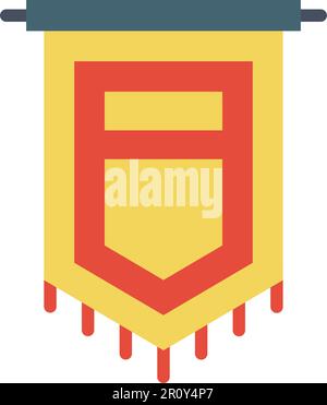 Banner icon vector image. Suitable for mobile apps, web apps and print media. Stock Vector