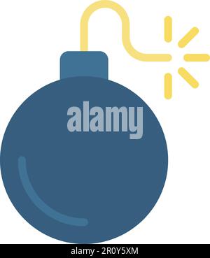 Bomb icon vector image. Suitable for mobile apps, web apps and print media. Stock Vector