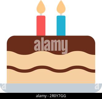 Cake small icon vector image. Suitable for mobile apps, web apps and print media. Stock Vector