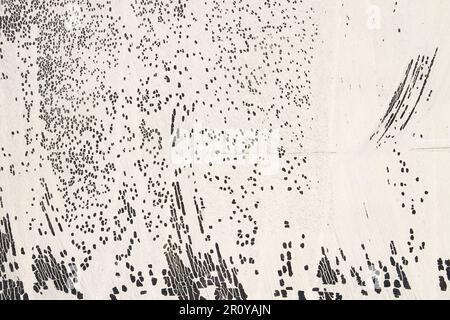 Old distressed paint texture, grunge background Stock Photo
