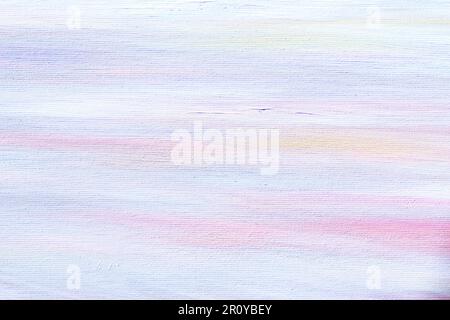 Pastel colored painted canvas background Stock Photo