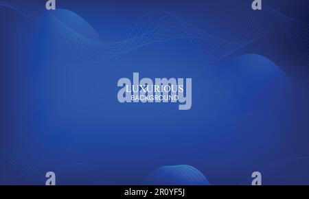 blue luxury background, Blue background with light shades Stock Vector