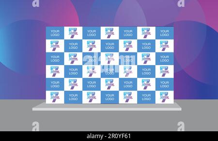Event photo booth ideas, Photo Booth mockup Stock Vector