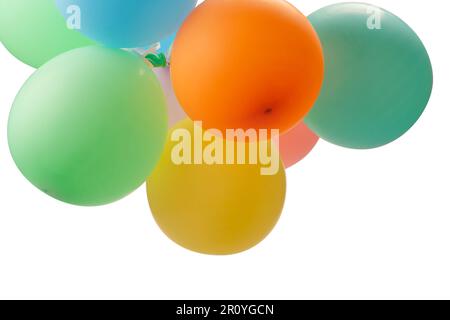 A Ballon isolated on a white background. Copy space. Stock Photo