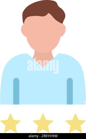 Employee Ratings icon vector image. Suitable for mobile apps, web apps and print media. Stock Vector