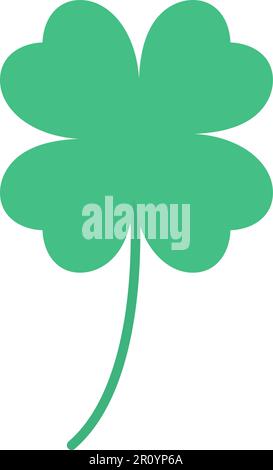 Four Leaf Clover icon vector image. Suitable for mobile apps, web apps and print media. Stock Vector