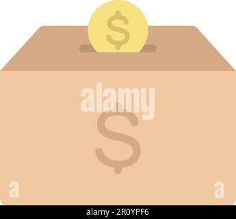 Funding icon vector image. Suitable for mobile apps, web apps and print media. Stock Vector