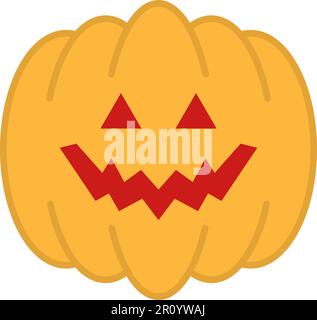 Jack-O-Lantern icon vector image. Suitable for mobile apps, web apps and print media. Stock Vector