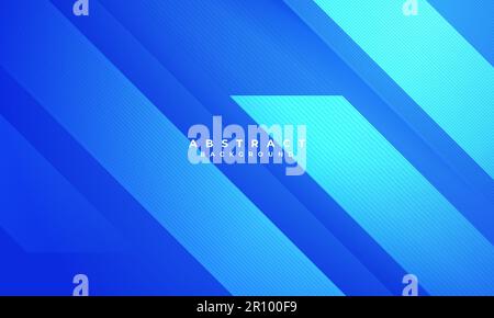 Abstract blue arrow glowing with lighting and line grid on blue background technology hi-tech concept Stock Vector