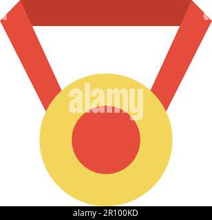 Medal icon vector image. Suitable for mobile apps, web apps and print media. Stock Vector