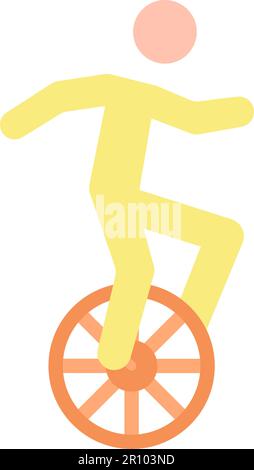 Performing at Circus icon vector image. Suitable for mobile apps, web apps and print media. Stock Vector