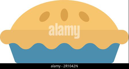 Pie icon vector image. Suitable for mobile apps, web apps and print media. Stock Vector
