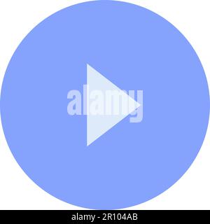 Play icon vector image. Suitable for mobile apps, web apps and print media. Stock Vector