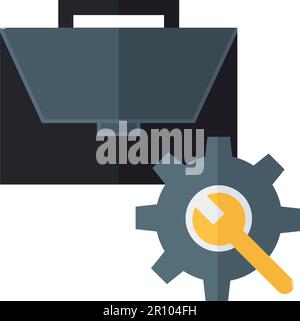 Portfolio Management icon vector image. Suitable for mobile apps, web apps and print media. Stock Vector