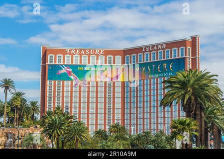 Treasure Island Hotel, Resort, and Casino in Las Vegas, Nevada. Stock Photo