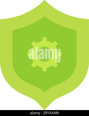 Security Settings icon vector image. Suitable for mobile apps, web apps and print media. Stock Vector