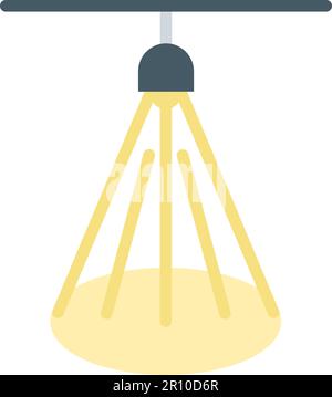 Spotlight icon vector image. Suitable for mobile apps, web apps and print media. Stock Vector