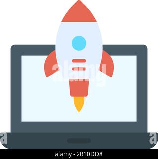 Startup icon vector image. Suitable for mobile apps, web apps and print media. Stock Vector