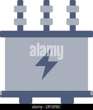 Transformer icon vector image. Suitable for mobile apps, web apps and print media. Stock Vector