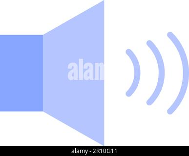 Volume icon vector image. Suitable for mobile apps, web apps and print media. Stock Vector