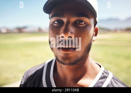This is my domain. a young man playing a game of baseball. Stock Photo