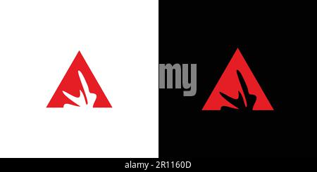 Modern and attractive fire logo design Stock Vector