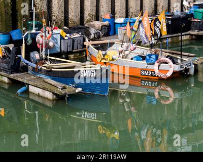 BRIGHTON, SUSSEX/UK - MAY 24 : View of a reflection at Brighton Marina ...