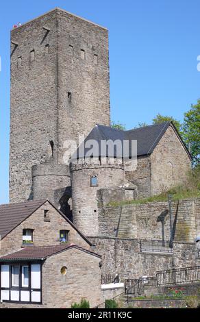 Blankenstein Castle, Europe, Blankenstein, Hattingen an der Ruhr, North Rhine-Westphalia, Germany Stock Photo
