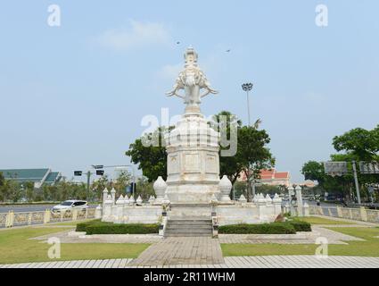 The Golden Jubilee Memorial in Bangkok, Thailand. Stock Photo