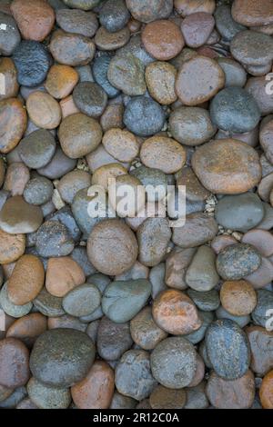 Wet rock river texture background Stock Photo