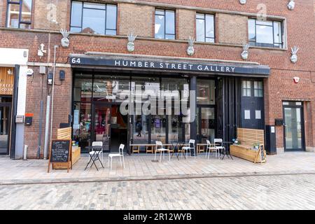 The Humber Street Gallery in the Fruit Market area of the city of Kingston upon Hull, UK. Stock Photo