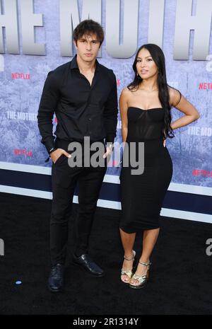 USA. 10th May, 2023. Luis Ortner arrives at The Mother Premiere held at