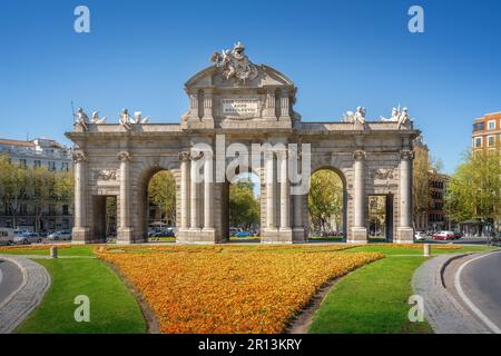 Puerta de Alcala - Madrid, Spain Stock Photo