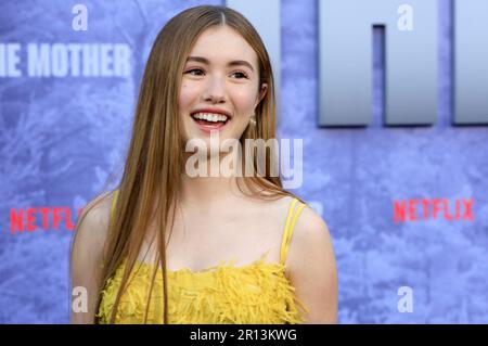 Los Angeles, USA. 10th May, 2023. Lucy Paez bei der Premiere des Netflix Streamingfilms 'The Mother' im Westwood Regency Village Theater. Los Angeles, 10.05.2023 Credit: Geisler-Fotopress GmbH/Alamy Live News Stock Photo