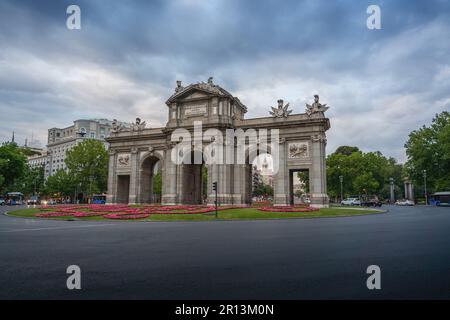 Puerta de Alcala - Madrid, Spain Stock Photo