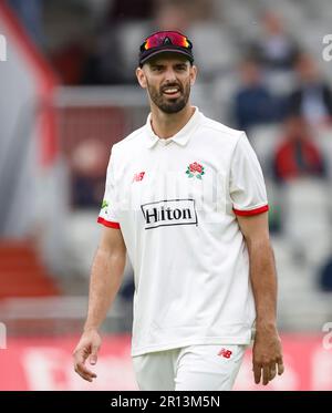 Old Trafford, Manchester, England: 11th May 2023;  Division 1 County Championship Cricket, Lancashire versus Somerset Day 1; New Zealand international Daryl Mitchell making his Lancashire debut, having arrived in the UK on Tuesday, following the conclusion of New Zealand's tour of Pakistan. He will remain with Lancashire until mid-July, a spell that includes County Championship matches against Hampshire, Surrey and Essex, in addition to the entirety of the Vitality Blast. Stock Photo