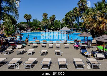 Esperia Palace Hotel - Lido Marini, Salento, Puglia, Italy Stock Photo